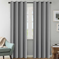 H.VERSAILTEX Grommet Blackout Curtains 2 Panels Set - Room Darkening