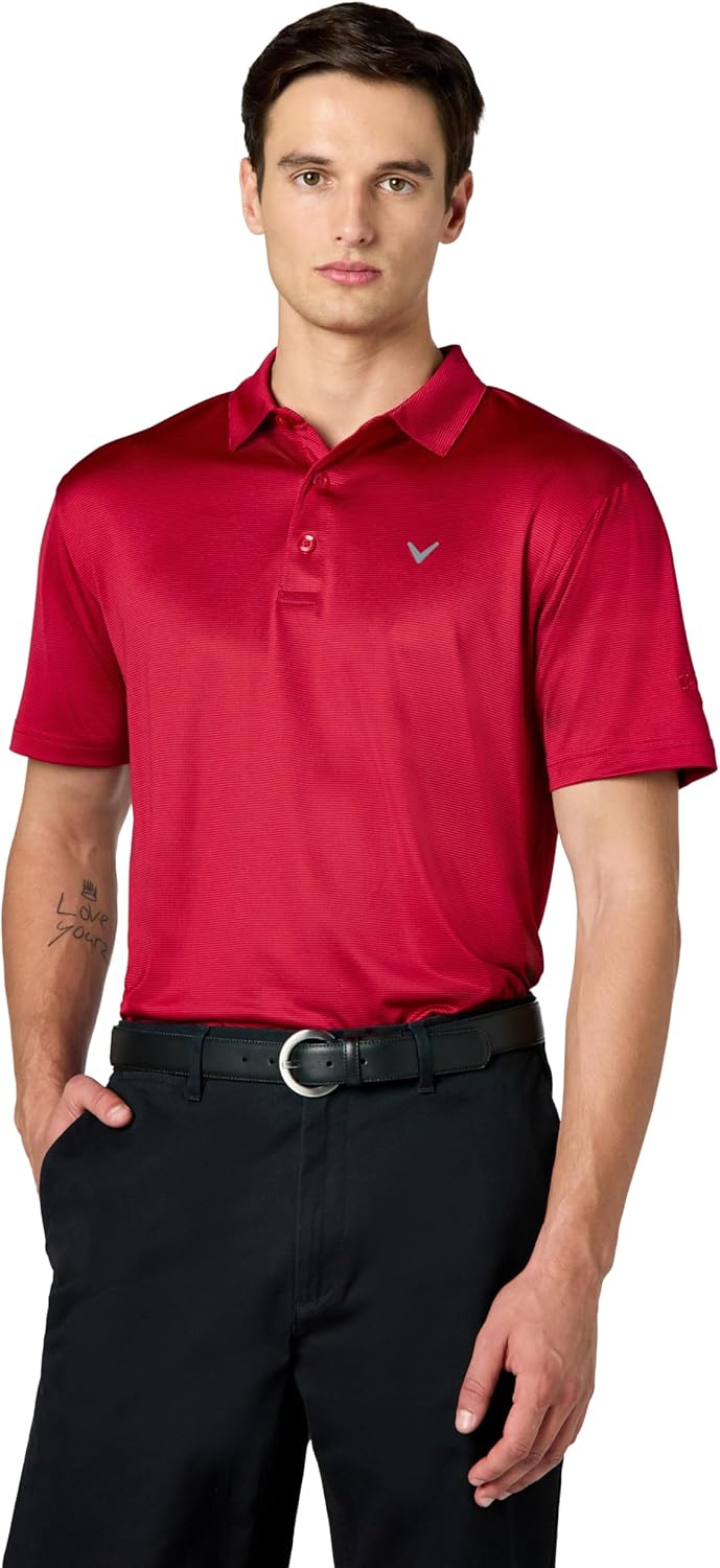 Callaway Men's Pro Spin Golf Polo: Comfort, Stretch, Sun Protection