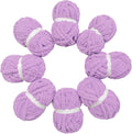 Chunky Yarn 8 Pack Light Purple 28yds Jumbo Bulky Chenille - Soft