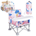 Portable Booster Seat for Toddlers - Compact Travel Feeding Seat
