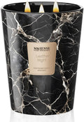LeatherNight Scented 3-Wick Jar Candle 35 Oz - Long Lasting