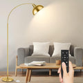 Arc Floor Lamps for Living Room - Modern Tall Standing Lamp Remote