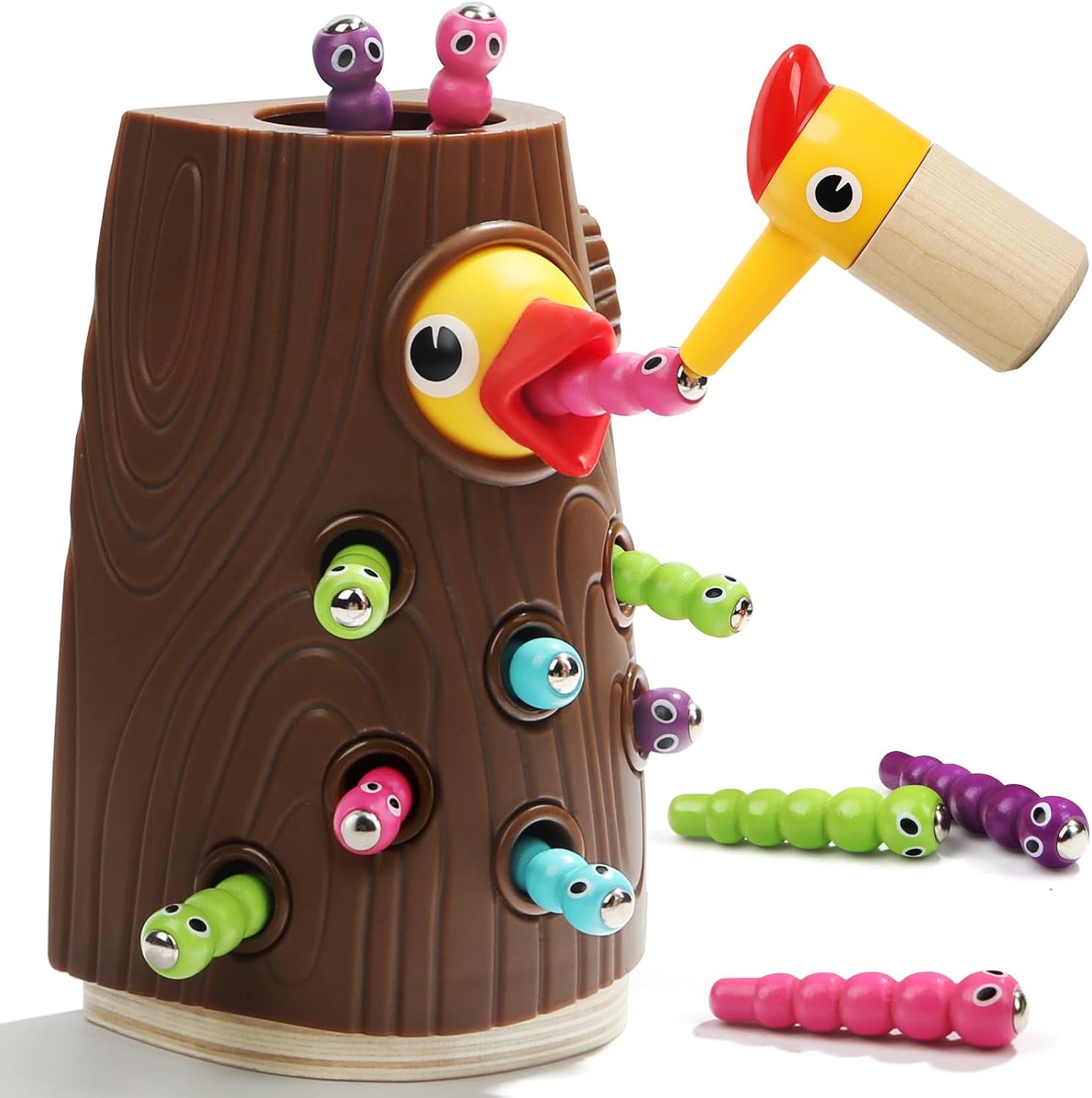 Montessori Magnetic Bird Game - Fine Motor Skills!