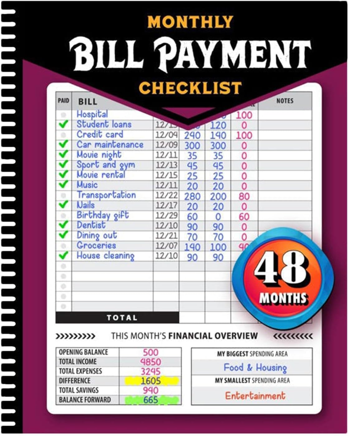Bill Payment Tracker: Organize Bills Easily