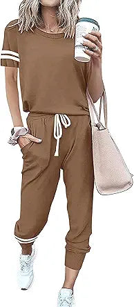 PRETTYGARDEN Womens Two Piece Outfits for Casual Comfort