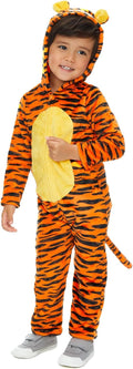 Winnie the Pooh Tigger Eeyore Fleece Coverall for Toddlers - Zip Front