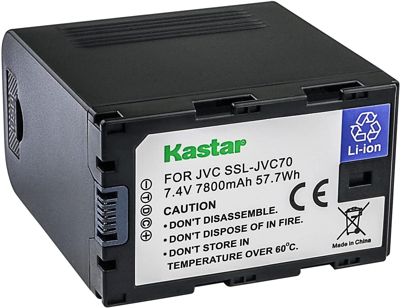 Kastar SSL-JVC70 Battery Replacement for JVC Cameras and More