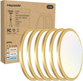 6PACK LED Flush Mount Ceiling Light 3CCT Selectable - Energy Saving