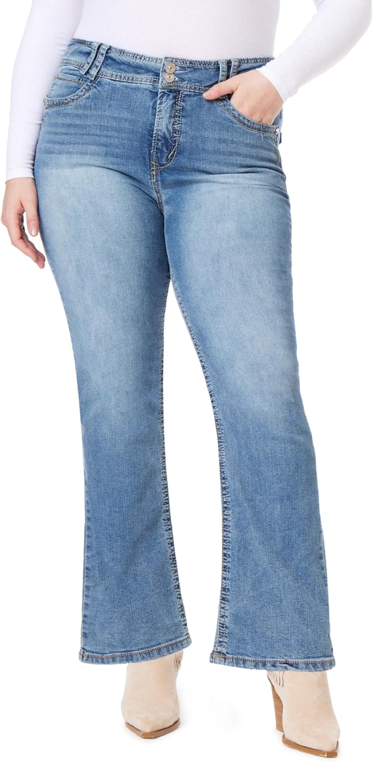 Luscious Curvy Bootcut Jeans for Women in Size Inclusive Styles