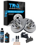 Front Brake Pad & Rotor Kit Compatible with 1995-2002 C2500/Express