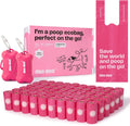 Dog Poop Bags with Handles 60 Rolls 720 Counts - Heavy Duty, Leak