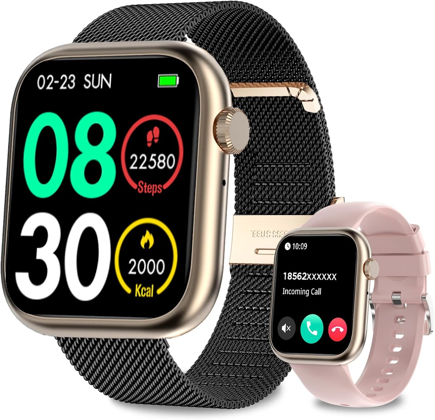 GADIXY Smart Watches for Men Women with Call Functionality