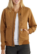 Carhartt Women's Rugged Flex Relaxed Fit Canvas Jacket - Durable Work
