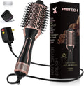 Dual Voltage Hair Dryer Brush 4-in-1 Hot Air Styler - Travel Ready