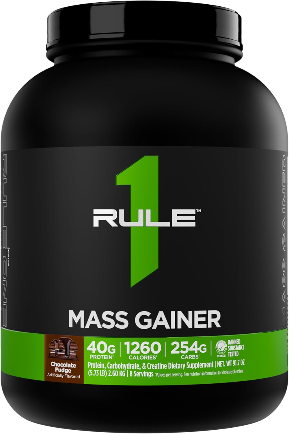Rule 1 Mass Gainer - High-Calorie Weight Gain Formula Review