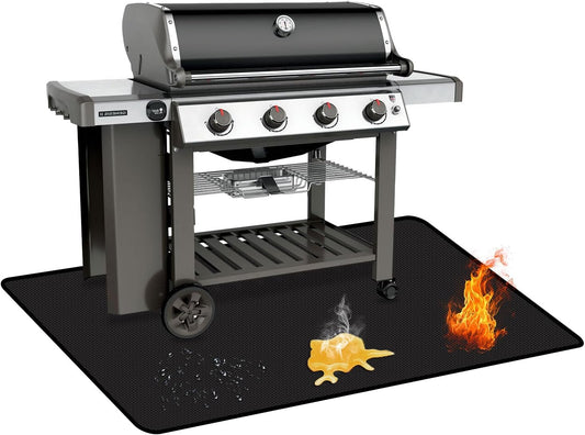 75 x 48 inch Under Grill Mats for Outdoor Grill Protection