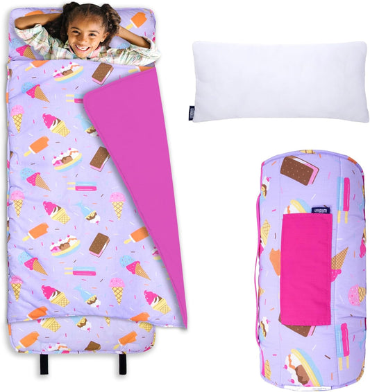 Wildkin Kids Original Nap Mat for Cozy Sleep at Home & Travel