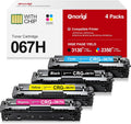 067H Toner Cartridge Set Compatible for Canon 067H - 4Pack High Yield