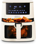 DASH Clear View 7qt Air Fryer - Crispy & Healthy Fries!