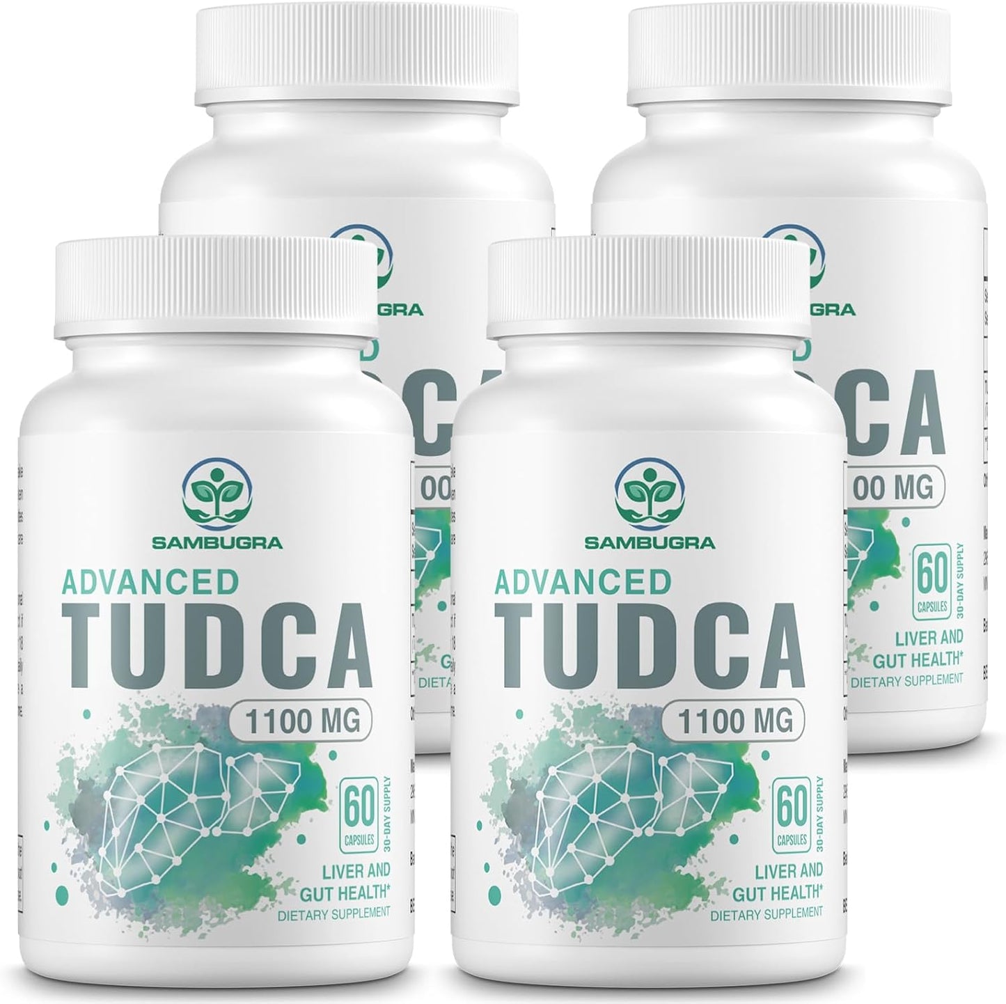 Advanced TUDCA 1100mg Liver Supplements for Detox and Repair