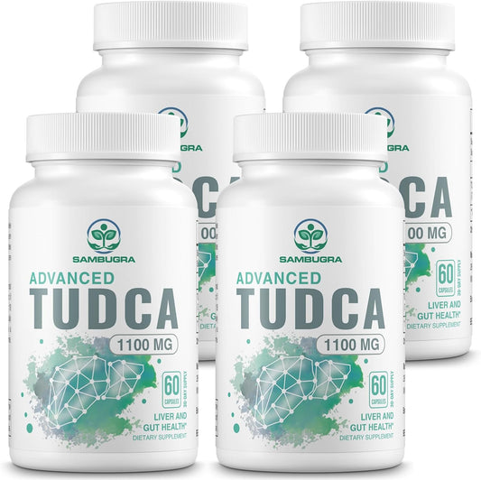 Advanced TUDCA 1100mg Liver Supplements for Detox and Repair
