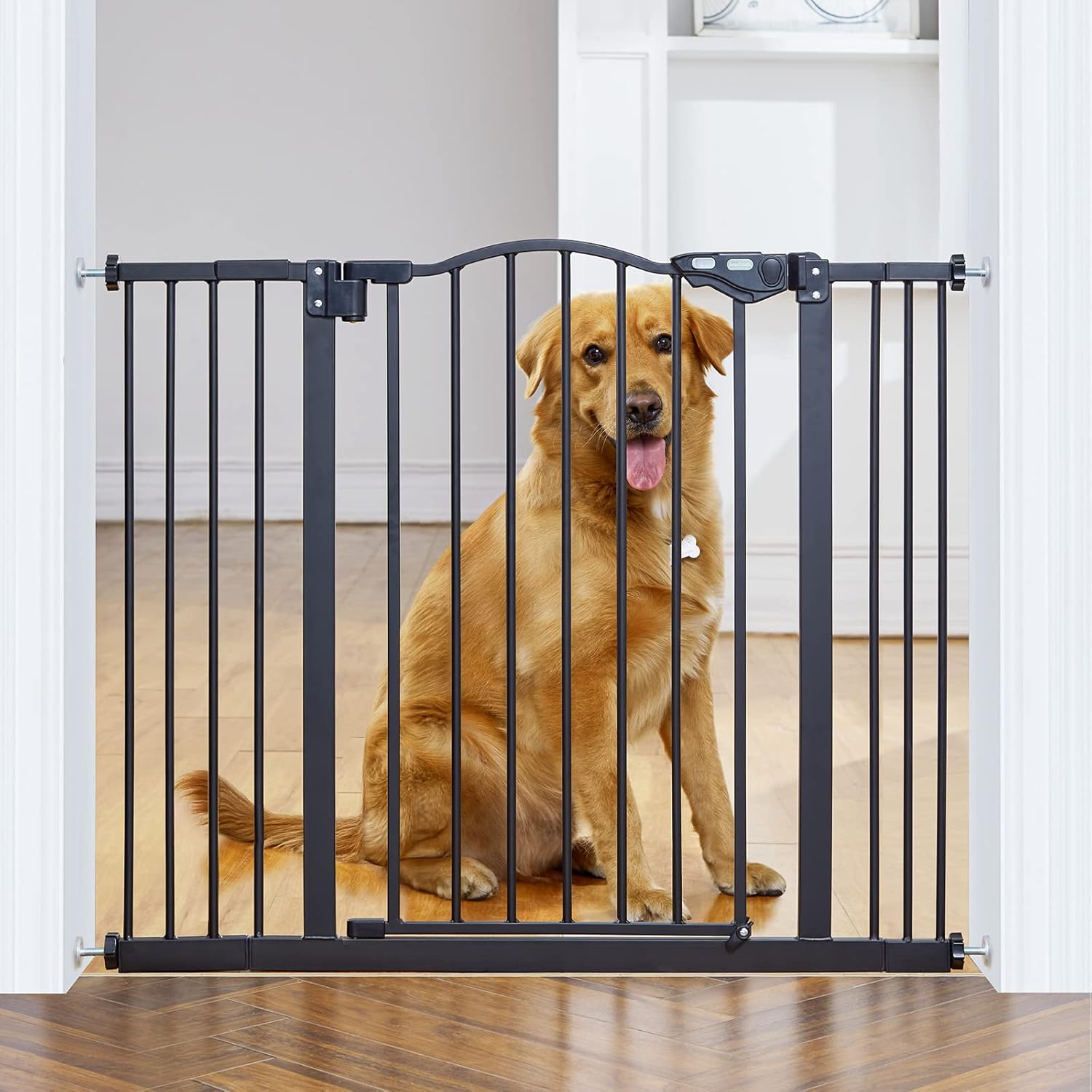 InnoTruth Baby Gate for Stairs & Doorways, 30 in Tall Safety