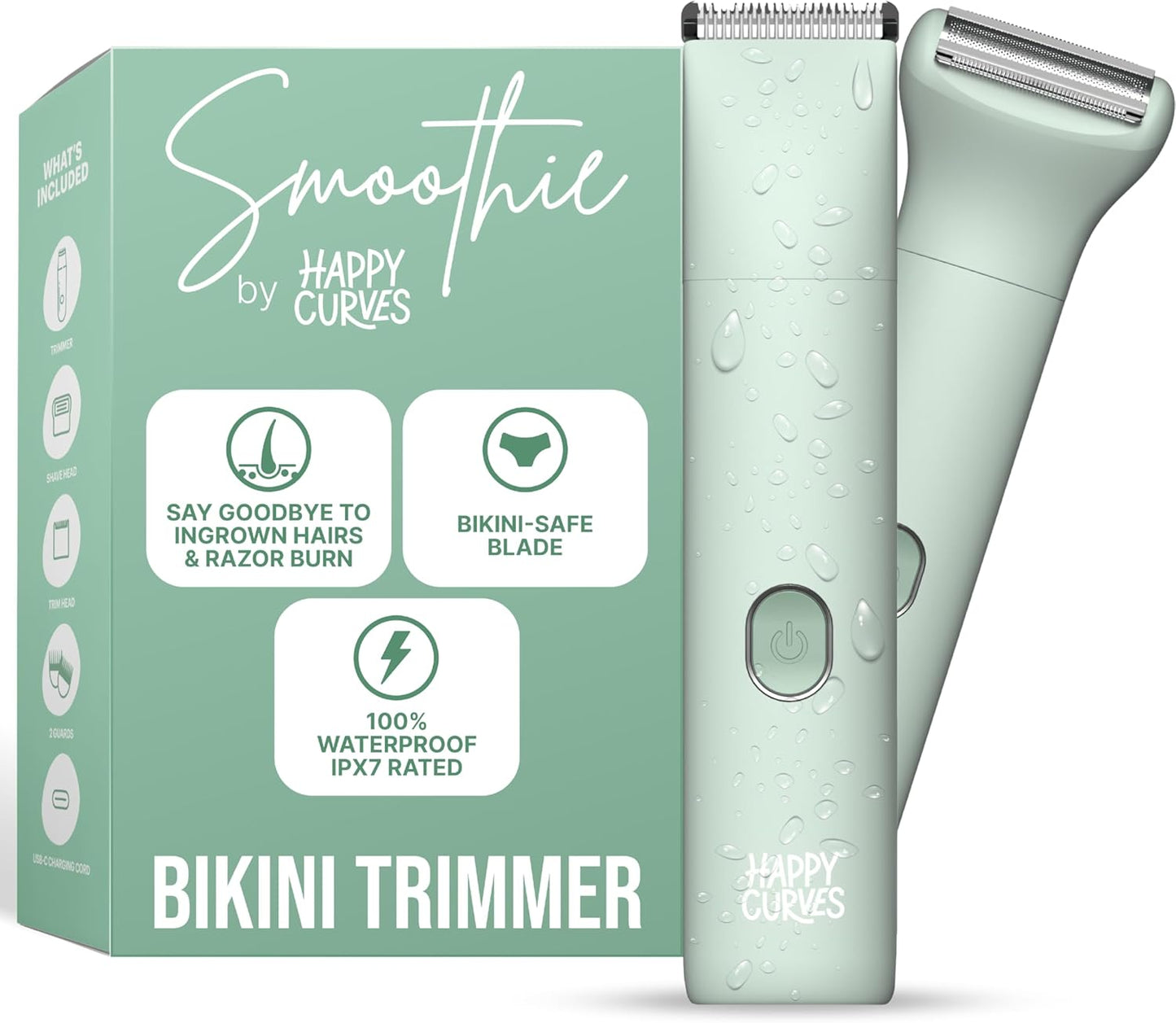 Smoothie Bikini Trimmer - Electric Razor for Women, Waterproof