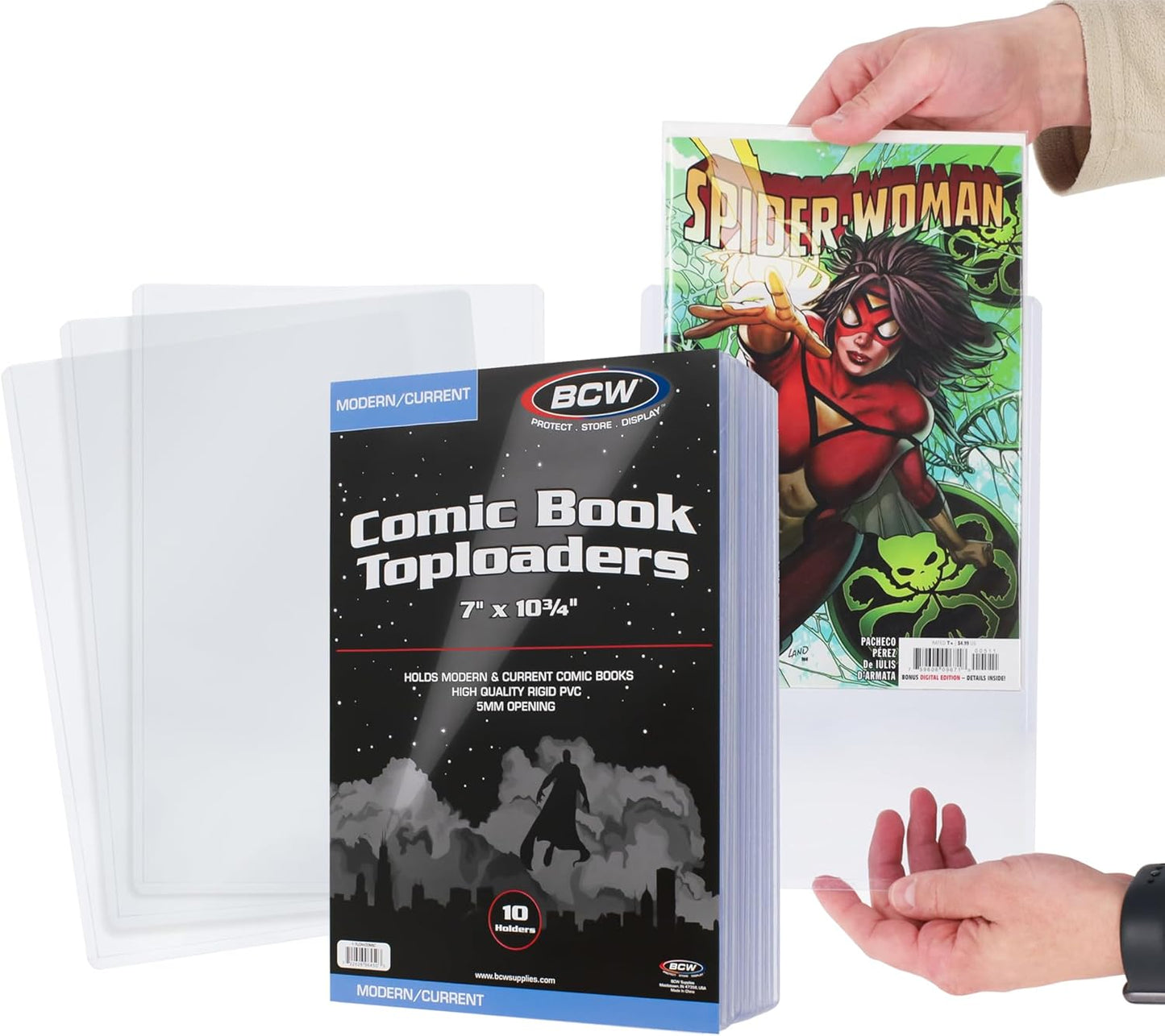 BCW Current Comic Book Top Loaders - Premium Protection for Comics