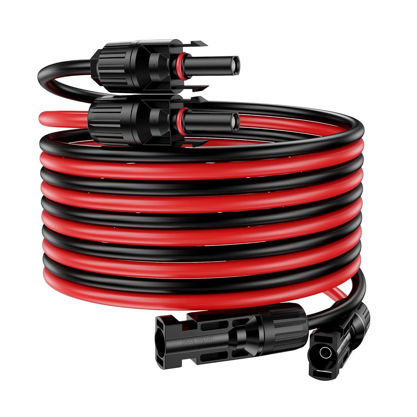 39Ft Solar Extension Cable with Waterproof Connectors for Panels