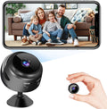 Hidden Camera 1080P Indoor Mini WiFi Camera - Live Nanny & Pet Monitor