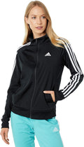 adidas Women's Essentials Warm-Up Slim 3-Stripes Track