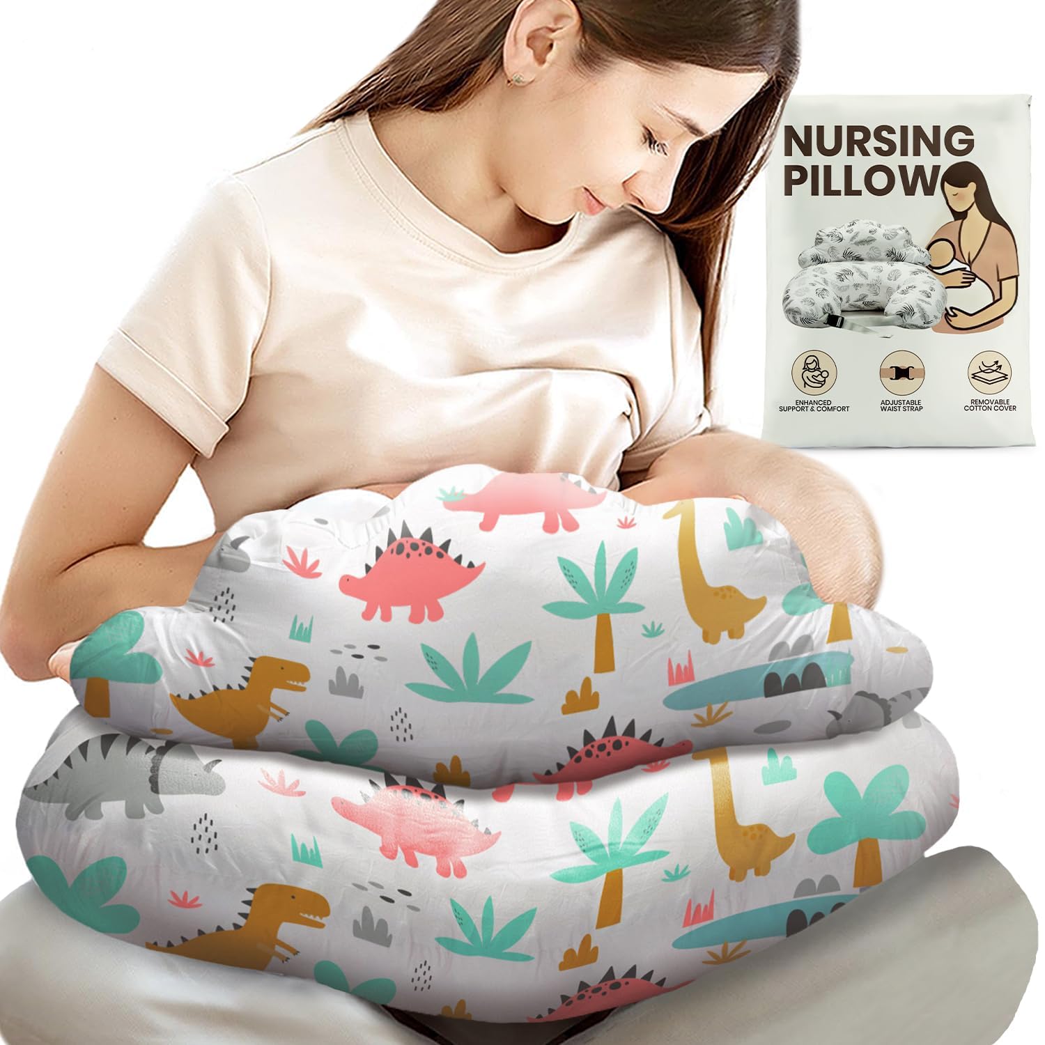 PILLANI Nursing Pillow for Breastfeeding Comfort and Support