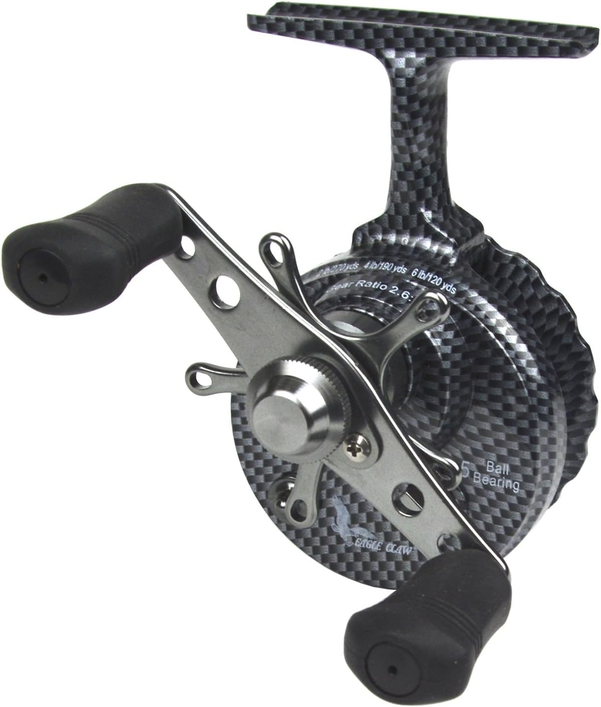 Smooth Ice Fishing Control with Eagle Claw Reel