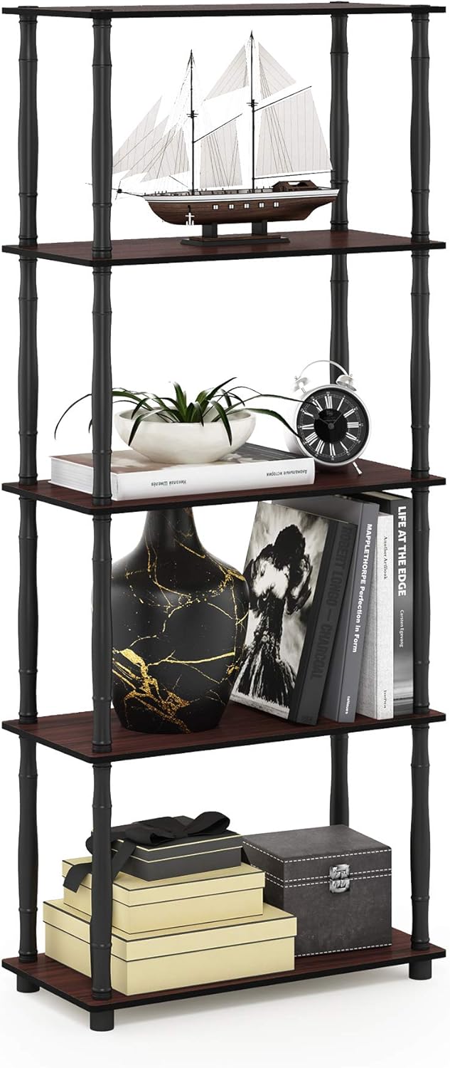 Furinno Turn-N-Tube 5-Tier Multipurpose Shelf for Any Room