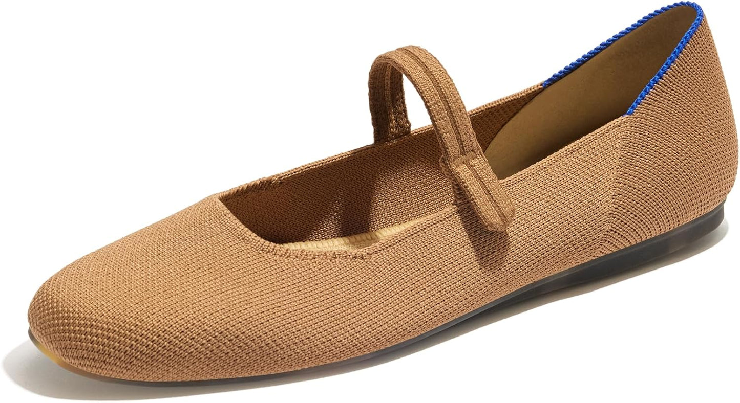 Rothy's The Square Mary Jane Women's Slip-On Shoes for Comfort