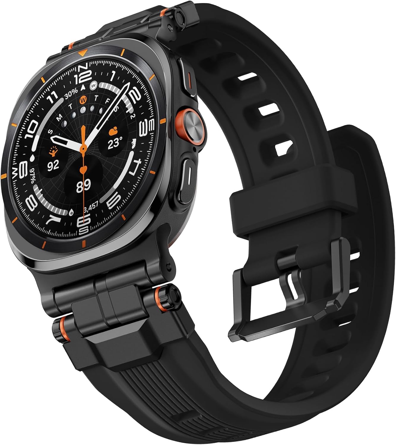 Liquid Silicone Bands for Samsung Galaxy Watch Ultra 47mm Men