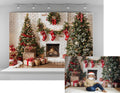 Kate 7x5ft Christmas Tree Backdrop - Soft Microfiber Holiday