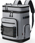 Large Waterproof Insulated Cooler Backpack for Camping - 30L