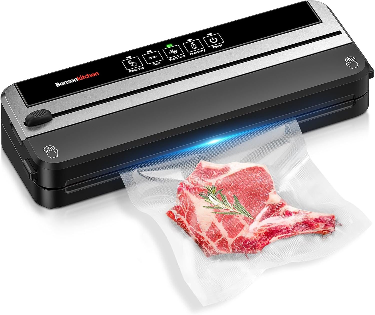 Bonsenkitchen Vacuum Sealer Machine for Food Preservation