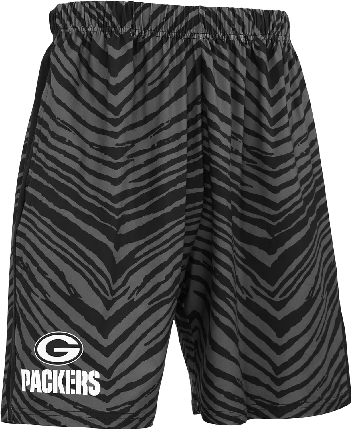 Zubaz NFL Men's 7 Inseam Shorts in Vibrant Camo and Zebra Styles
