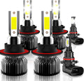 Compatible Ford F250 F350 F450 F550 High Low Beam Fog Lights Kit