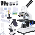 Microscope for Adults 40x-2000x Compound Microscope - Dual LED Detail