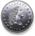 Flowing Hair 1794 Antique Silver Coins Collection - Commemorative Set