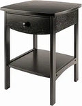 Winsome Wood Claire Accent Table, Black - Classic End Table