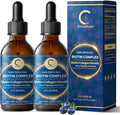 Liquid Biotin & Collagen Drops 20,000mcg - High Potency Hair Support