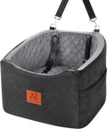 Dog Car Seat for Small Medium Dogs (Up to 35 lbs) - Elevated Memory