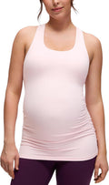 CRZ YOGA Butterluxe Maternity Racerback Tank for Comfort