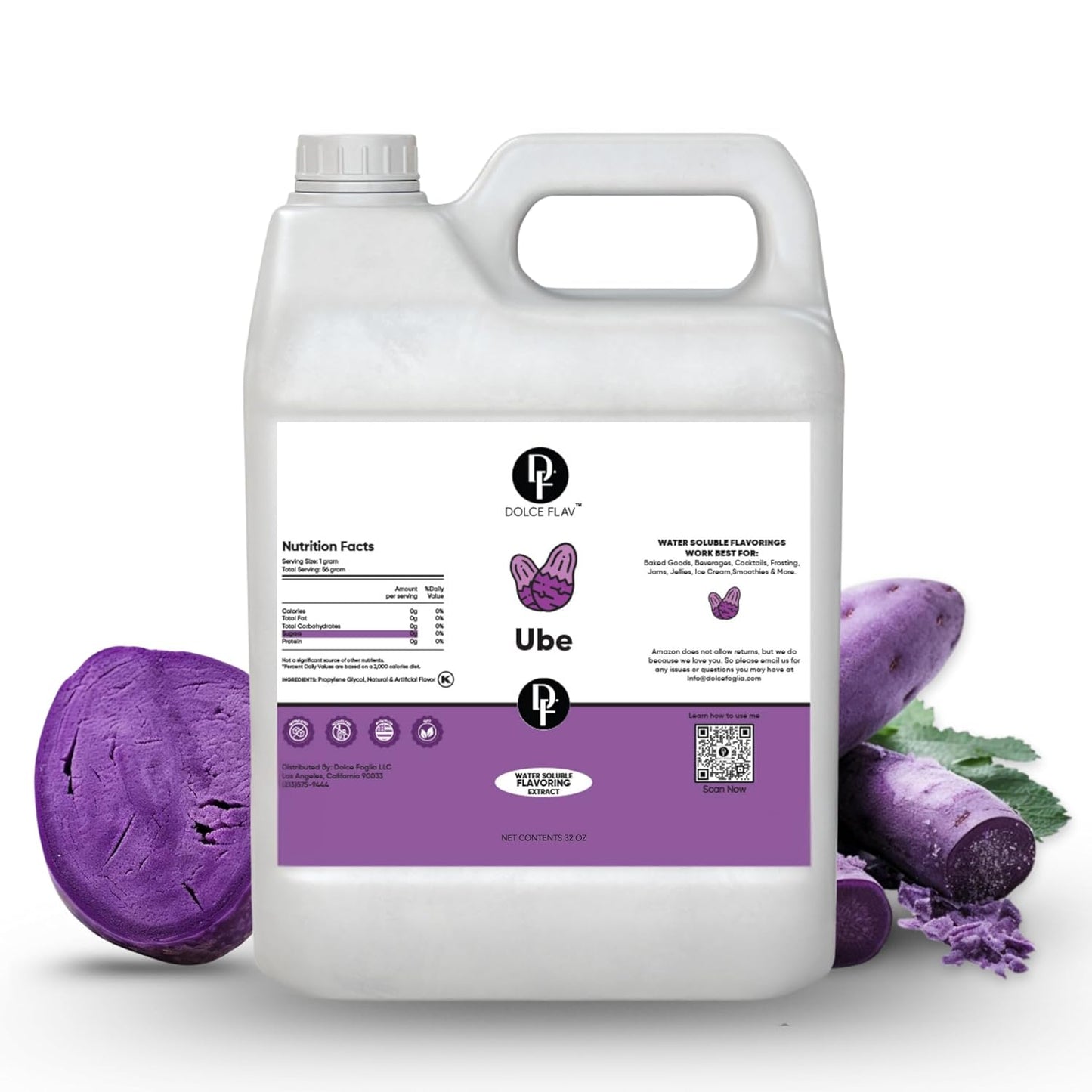 Premium Ube Purple Flavoring for Desserts and Beverages