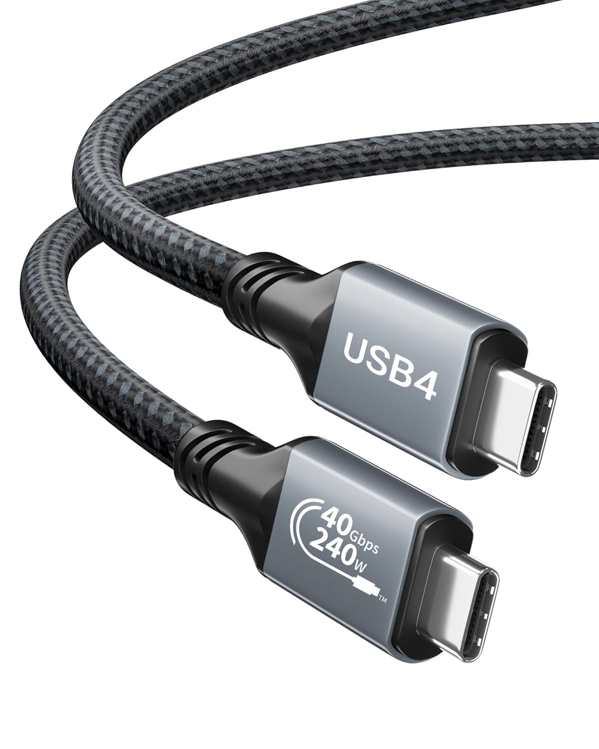 AGFINEST USB4 Thunderbolt 4 Cable 40Gbps Fast Charge for MacBook Pro iPad iPhone