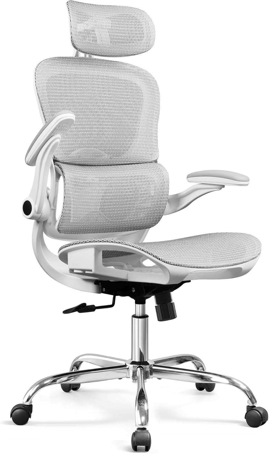 DEVAISE Ergonomic Mesh Office Chair with Lumbar Support